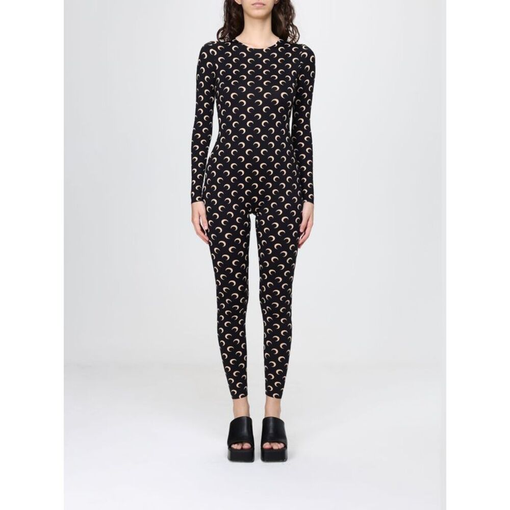 Marine Serre Jumpsuit Woman Black